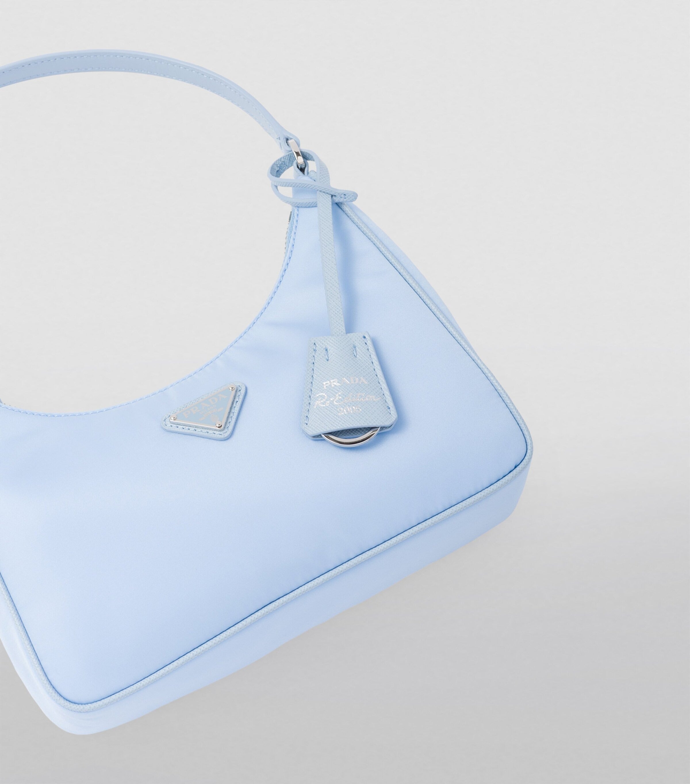 Prada Re-Edition 2000 Re-Nylon Light Blue Mini Bag 