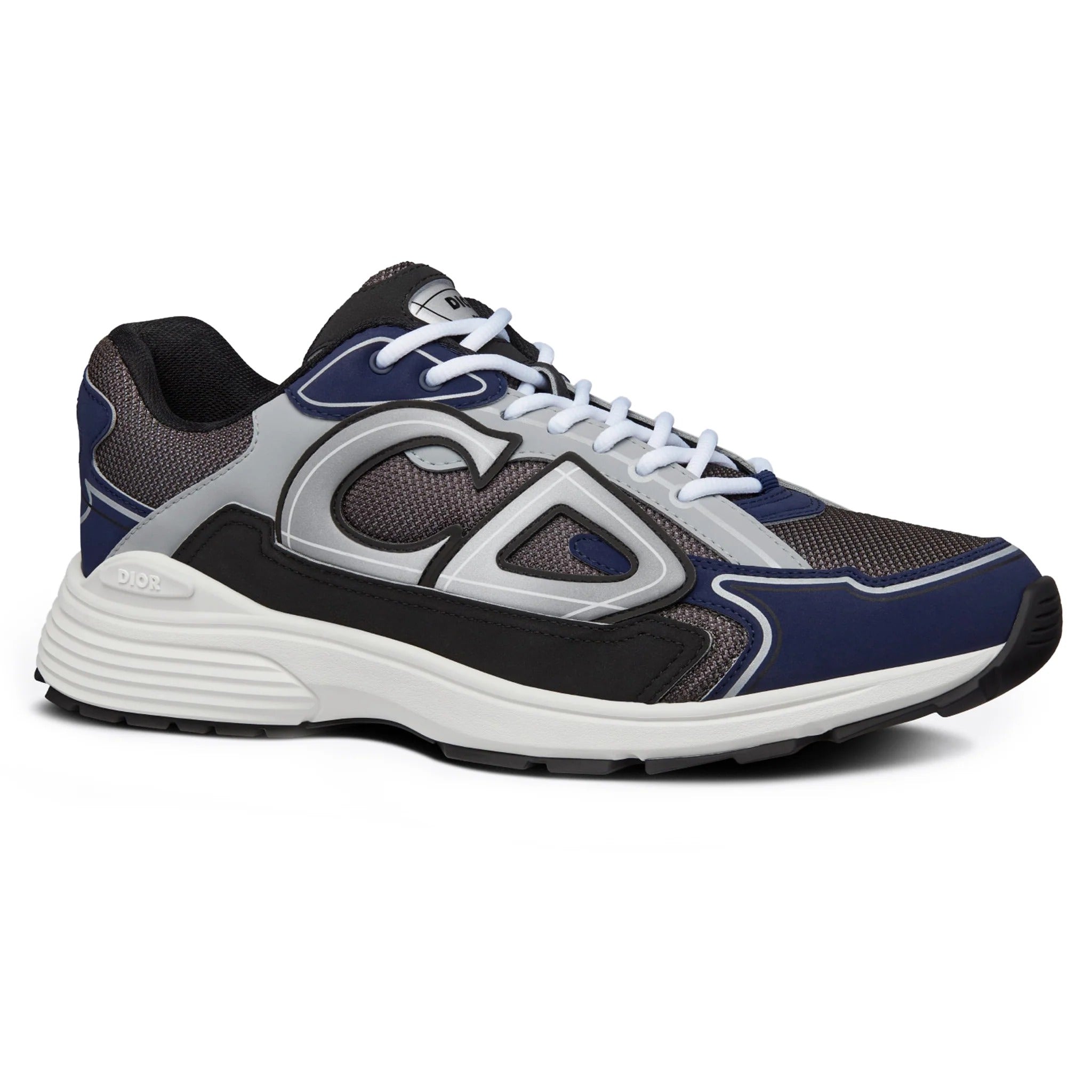 Dior B30 Technical Mesh and Leather Low-Top Running Sneakers 