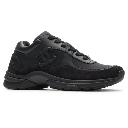 Chanel CC Runner Sneakers Black Reflective "Unworn"