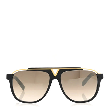 Louis Vuitton 1.1 Evidence Black and Gold Sunglasses "Unworn"