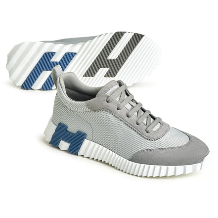 Hermès Bouncing Sneakers Grey & Blue "Unworn"