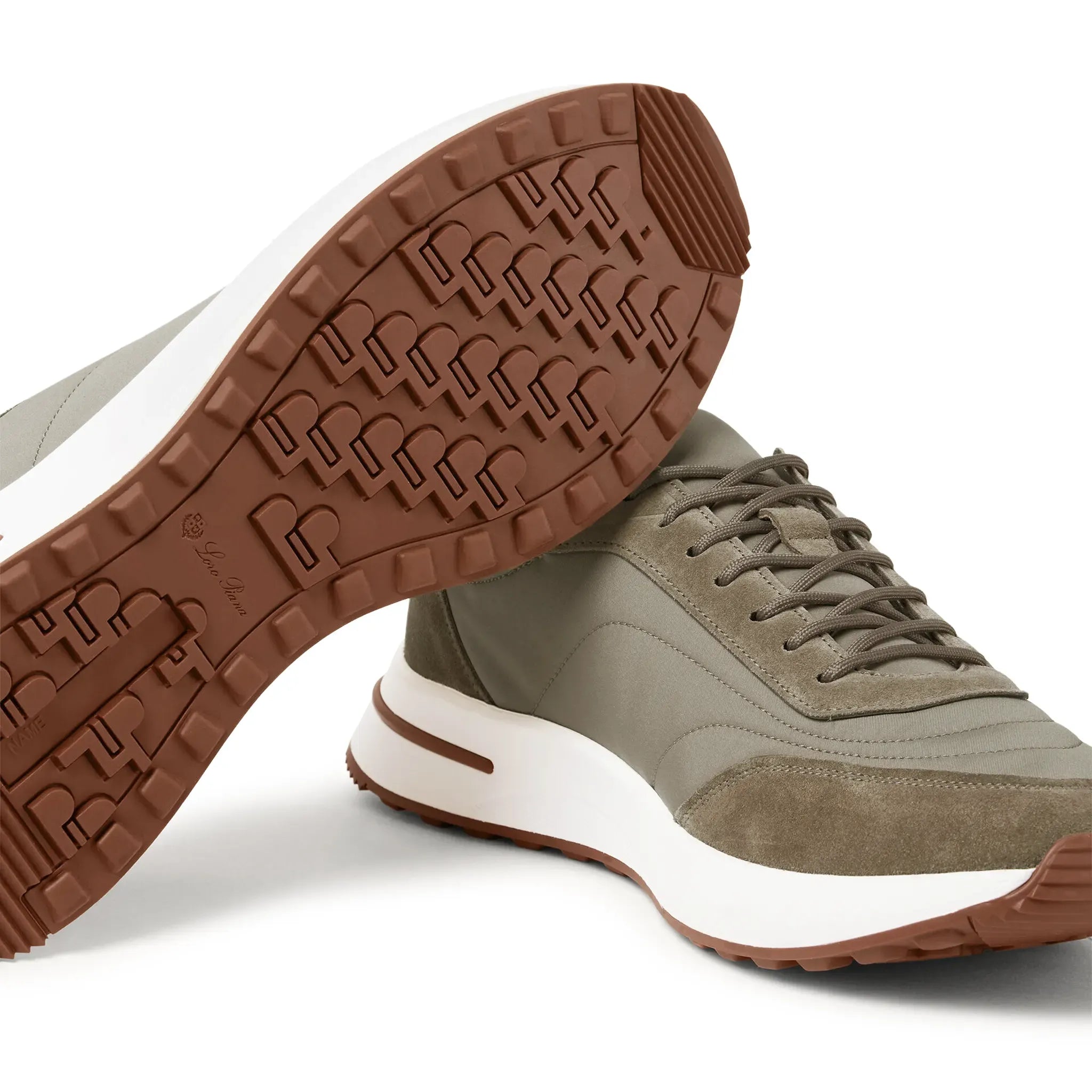 Loro Piana Weekend Walk Sneakers Tobacco 