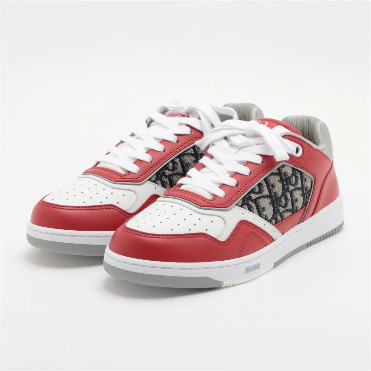 Dior B27 Low-Top Sneakers Red/White 