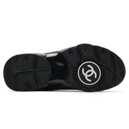 Chanel CC Runner Sneakers Black Reflective 