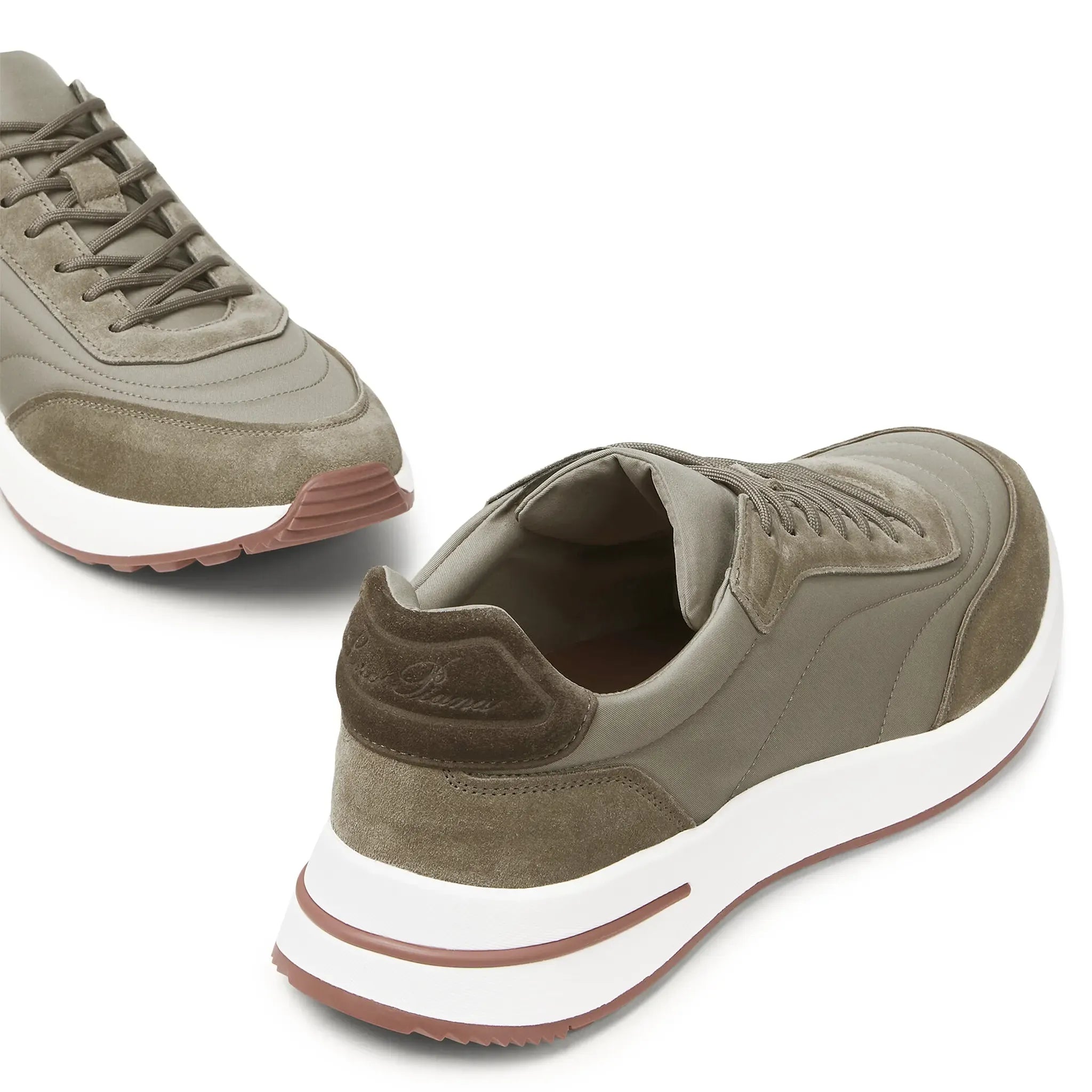 Loro Piana Weekend Walk Sneakers Tobacco 