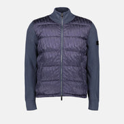 Dior Oblique Hybrid Cardigan Jacket Dark Grey 