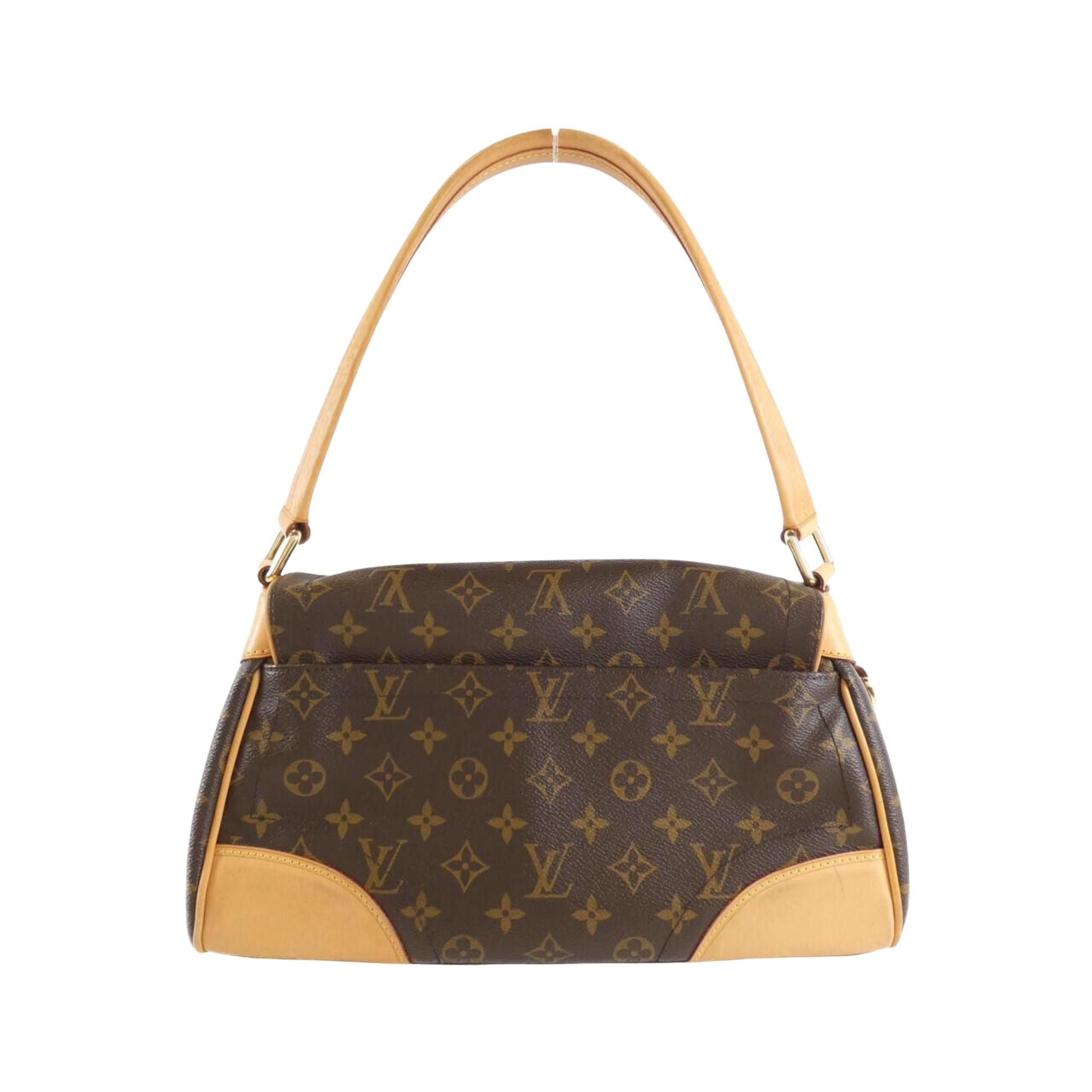 Louis Vuitton Beverly Clutch Monogram Canvas 