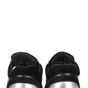 Chanel Velour Runners Black & Silver 