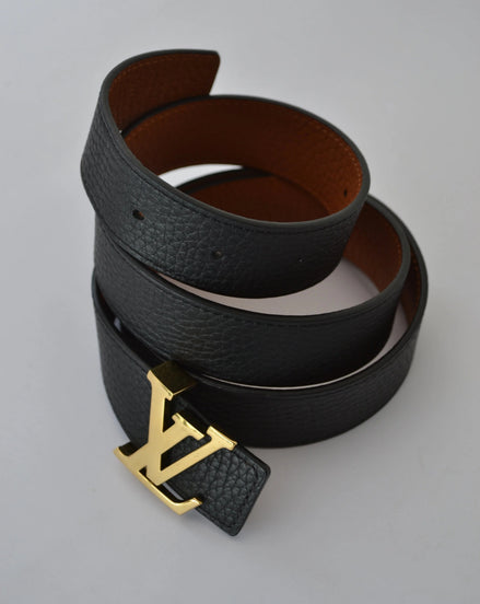 Louis Vuitton Reversible Taurillon Belt (Pre-Loved)