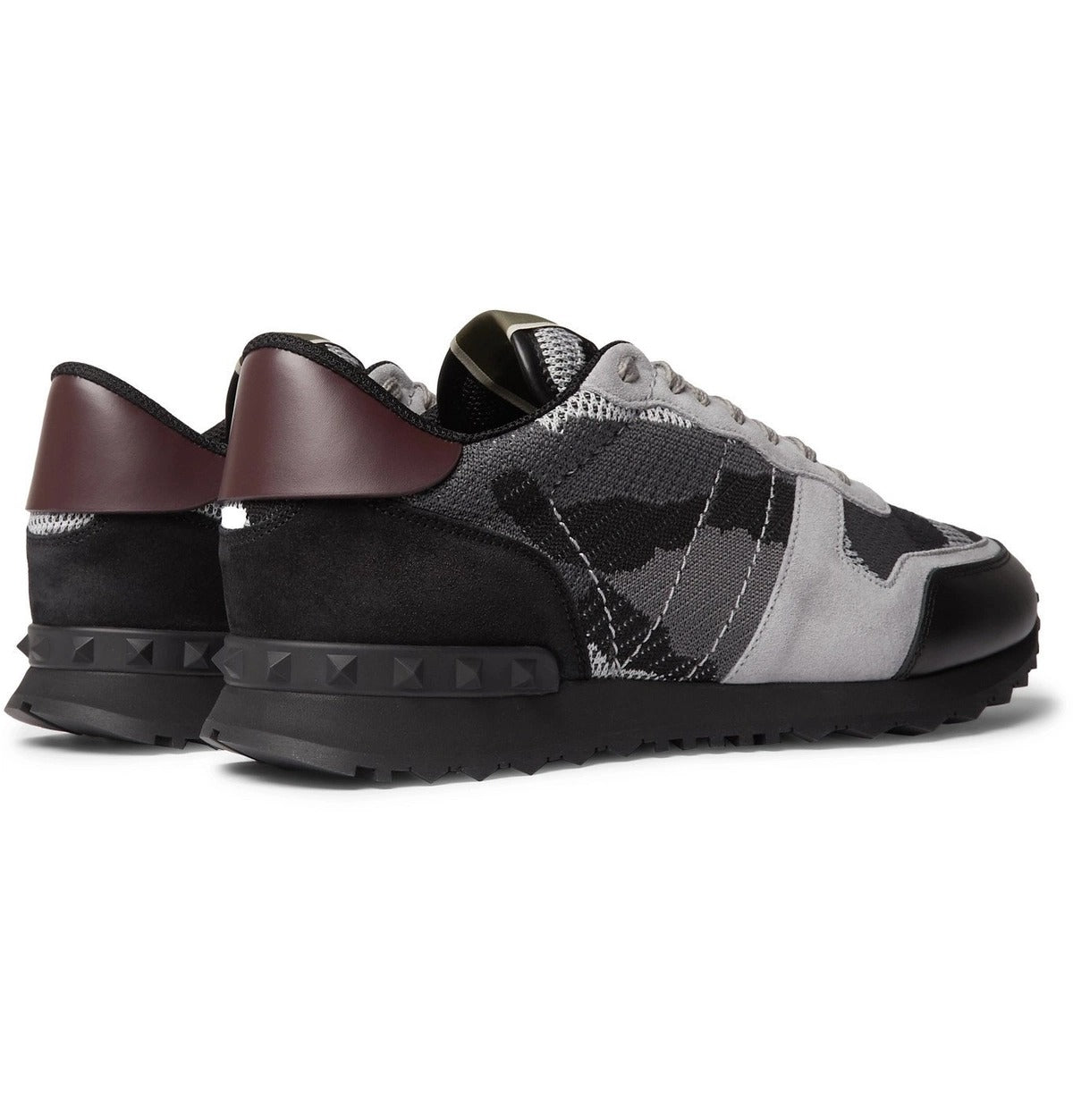 Valentino Garavani Rockrunner Camouflage Sneakers (Pre-Loved)