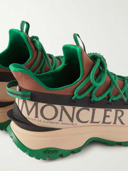 Moncler Trailgrip Lite2 Logo-Print Ripstop and Rubber Sneakers "Unworn"