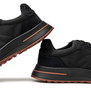 Loro Piana Weekend Walk Technical Fabric and Suede Sneakers 