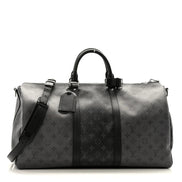 Louis Vuitton Monogram Eclipse Keepall Bandoulière 50 