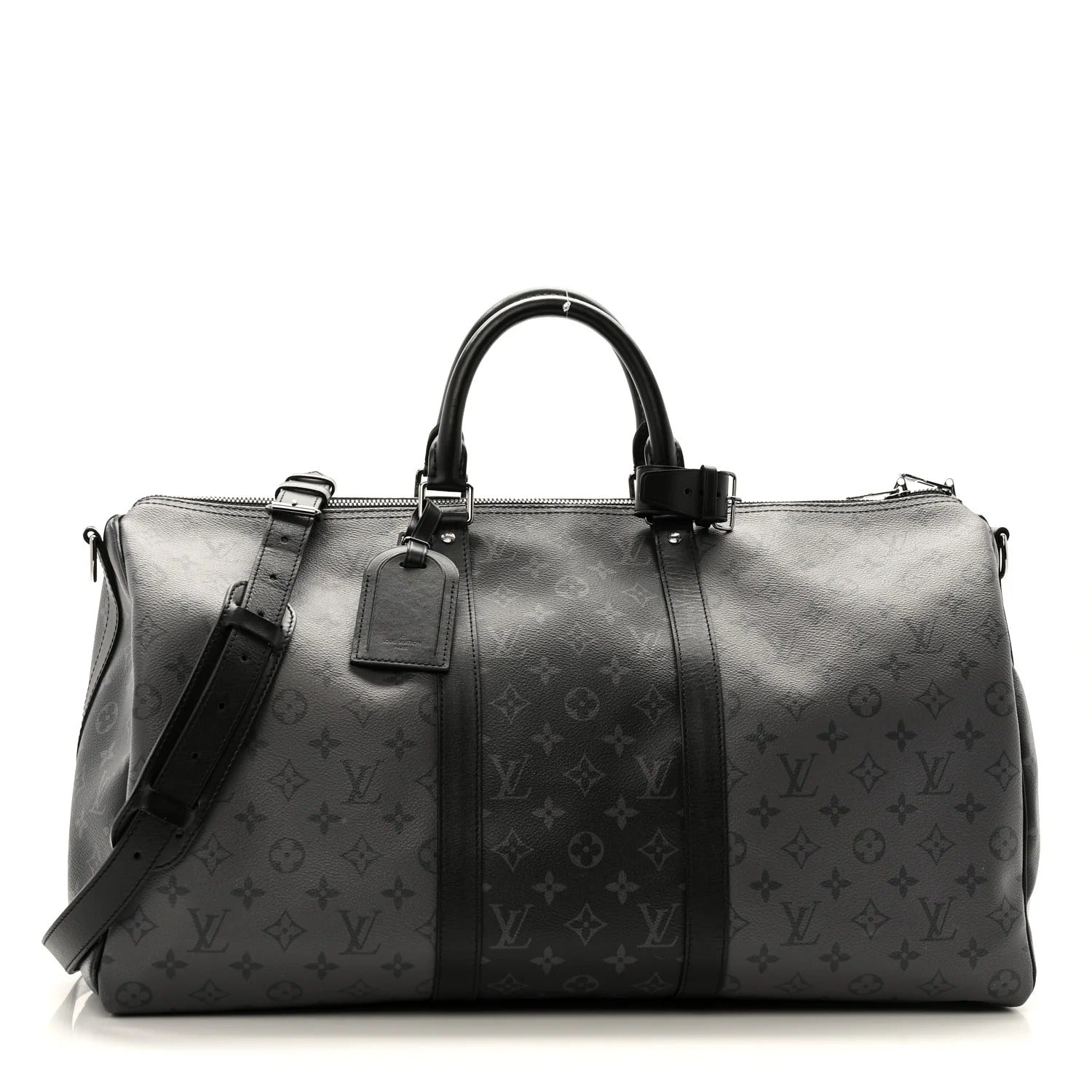 Louis Vuitton Monogram Eclipse Keepall Bandoulière 50 
