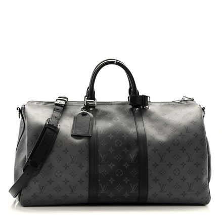 Louis Vuitton Monogram Eclipse Keepall Bandoulière 50 "Unworn"