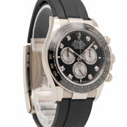 Rolex Cosmograph Daytona 126519 White Gold Oysterflex Diamond Dial 