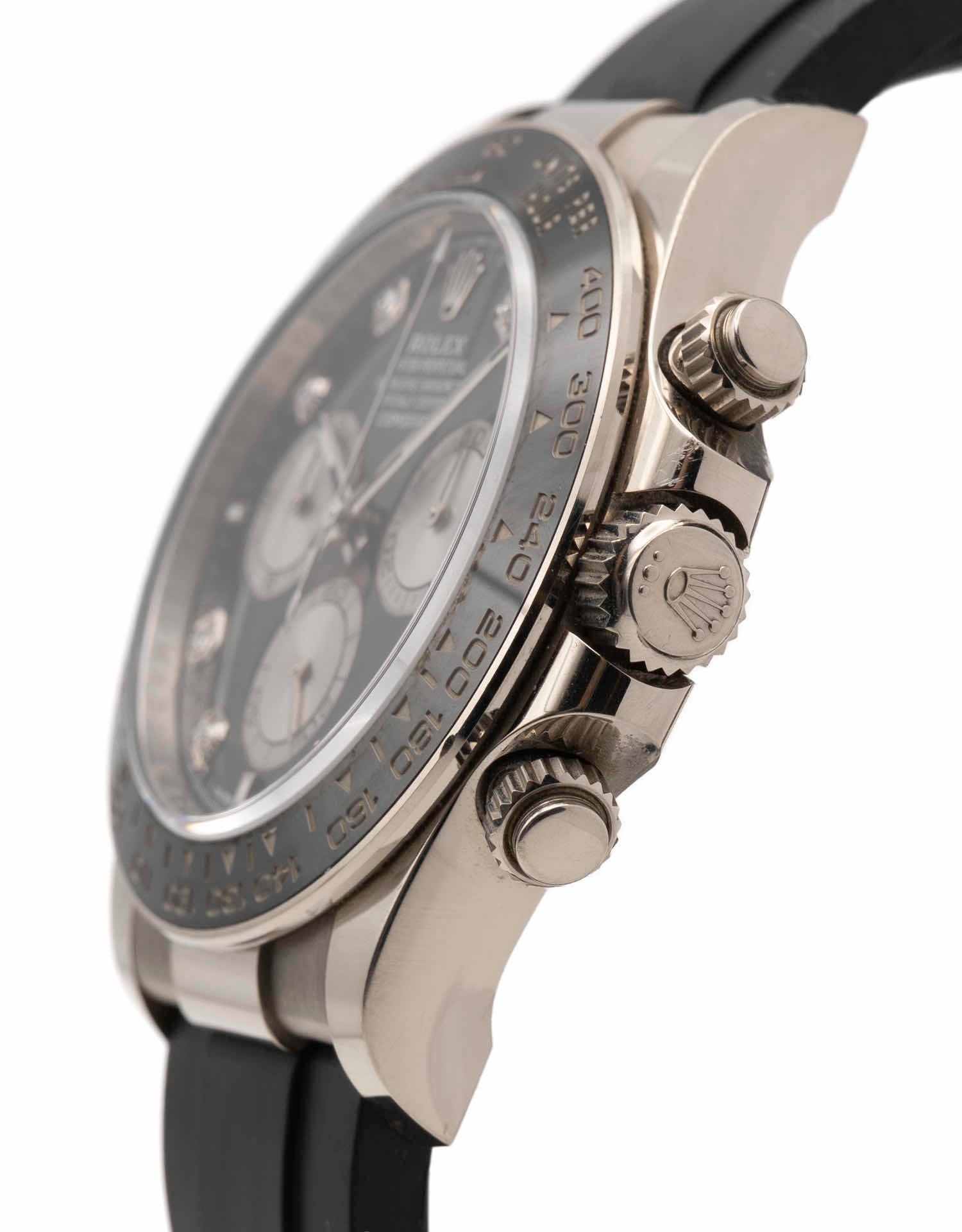 Rolex Cosmograph Daytona 126519 White Gold Oysterflex Diamond Dial 