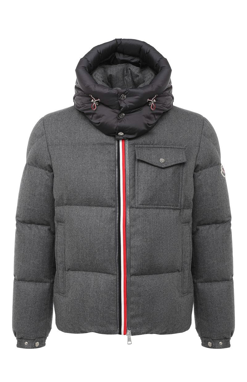 Moncler Brazier Wool Down Jacket Grey (Pre-Loved)