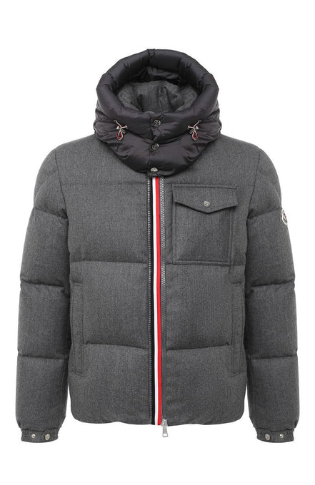 Moncler Brazier Wool Down Jacket Grey (Pre-Loved)