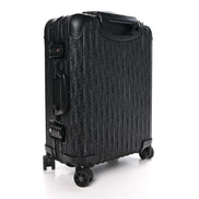 Dior x Rimowa Black Oblique Aluminium Suitcase