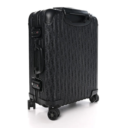 Dior x Rimowa Black Oblique Aluminium Suitcase