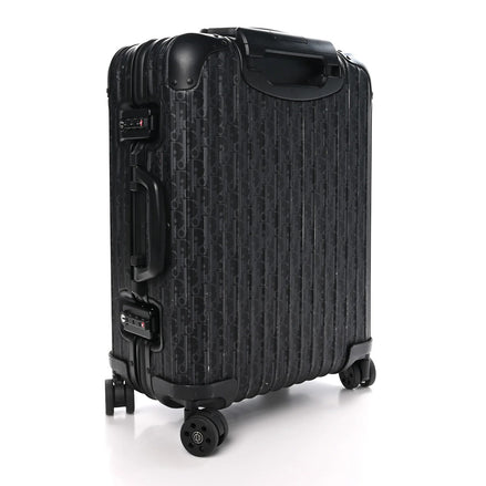 Dior x Rimowa Black Oblique Aluminium Suitcase