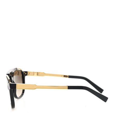 Louis Vuitton 1.1 Evidence Black and Gold Sunglasses "Unworn"