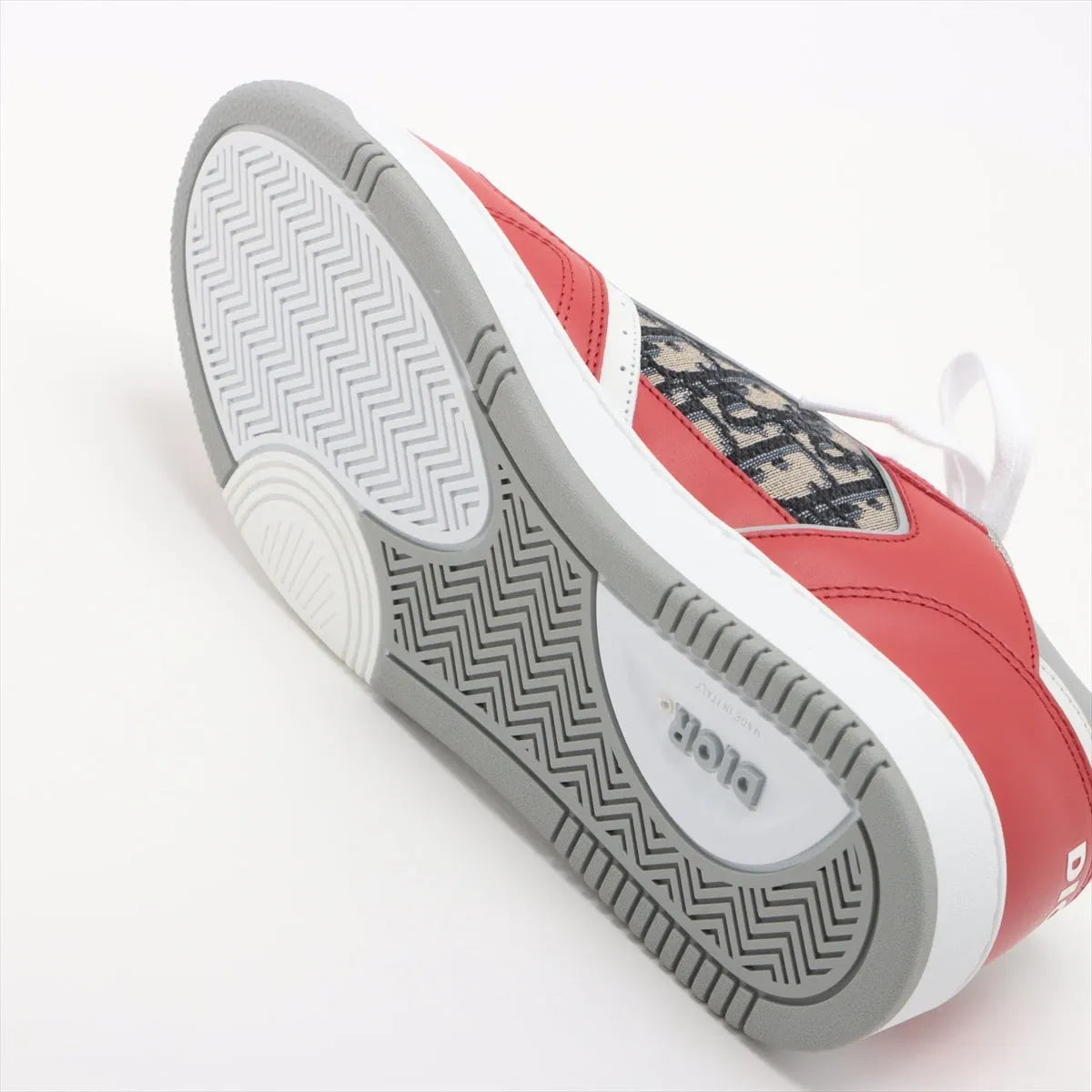 Dior B27 Low-Top Sneakers Red/White 