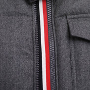 Moncler Brazier Wool Down Jacket Grey (Pre-Loved)