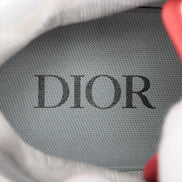 Dior B27 Low-Top Sneakers Red/White 