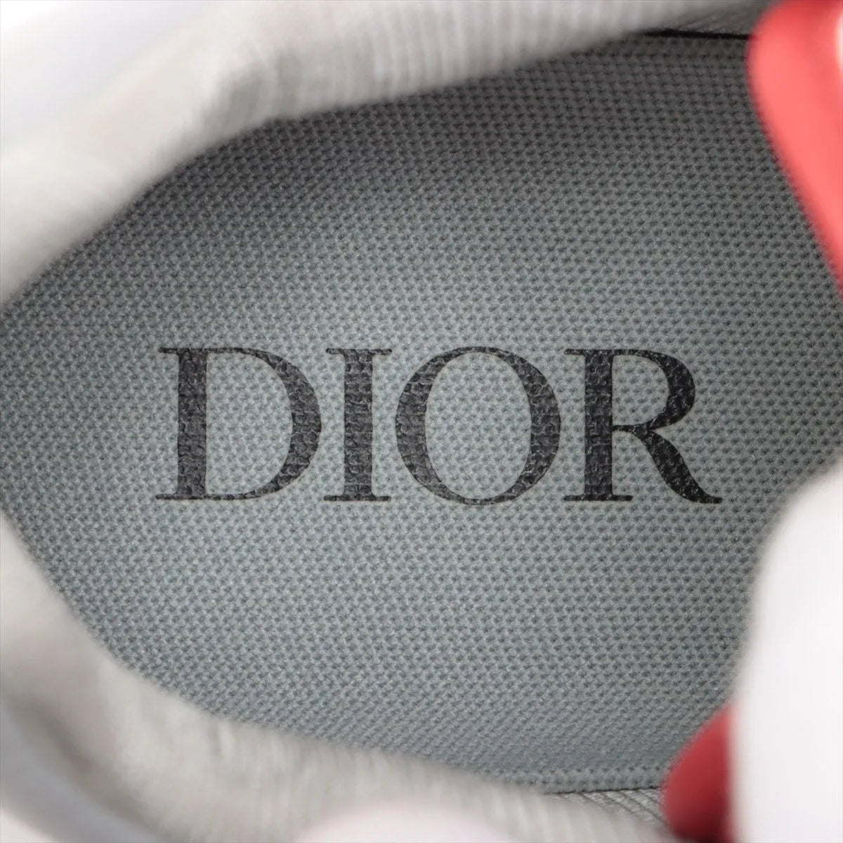 Dior B27 Low-Top Sneakers Red/White 