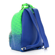 Louis Vuitton Neon Green & Blue Taurillon Illusion Multipocket Backpack (Pre-Loved