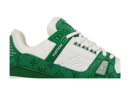 Louis Vuitton Green Monogram Denim LV Trainers "Unworn"