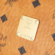 MCM Cognac Visetos Monogram Heritage Weekender (Pre-Loved)