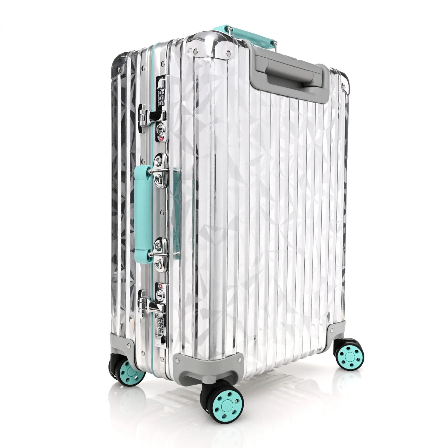 Rimowa x Tiffany & Co. Rock Cut Cabin Suitcase 