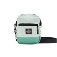 Stone Island Pistachio & Sage Green Nylon Metal Messenger Bag 