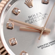 Rolex Datejust 31 278271 Everose Rolesor Mother-of-Pearl Diamond Dial 