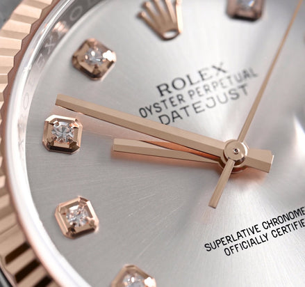 Rolex Datejust 31 278271 Everose Rolesor Mother-of-Pearl Diamond Dial "Unworn"