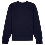Moncler Double Logo Patch Navy Cotton Sweatshirt (Pre-Loved)