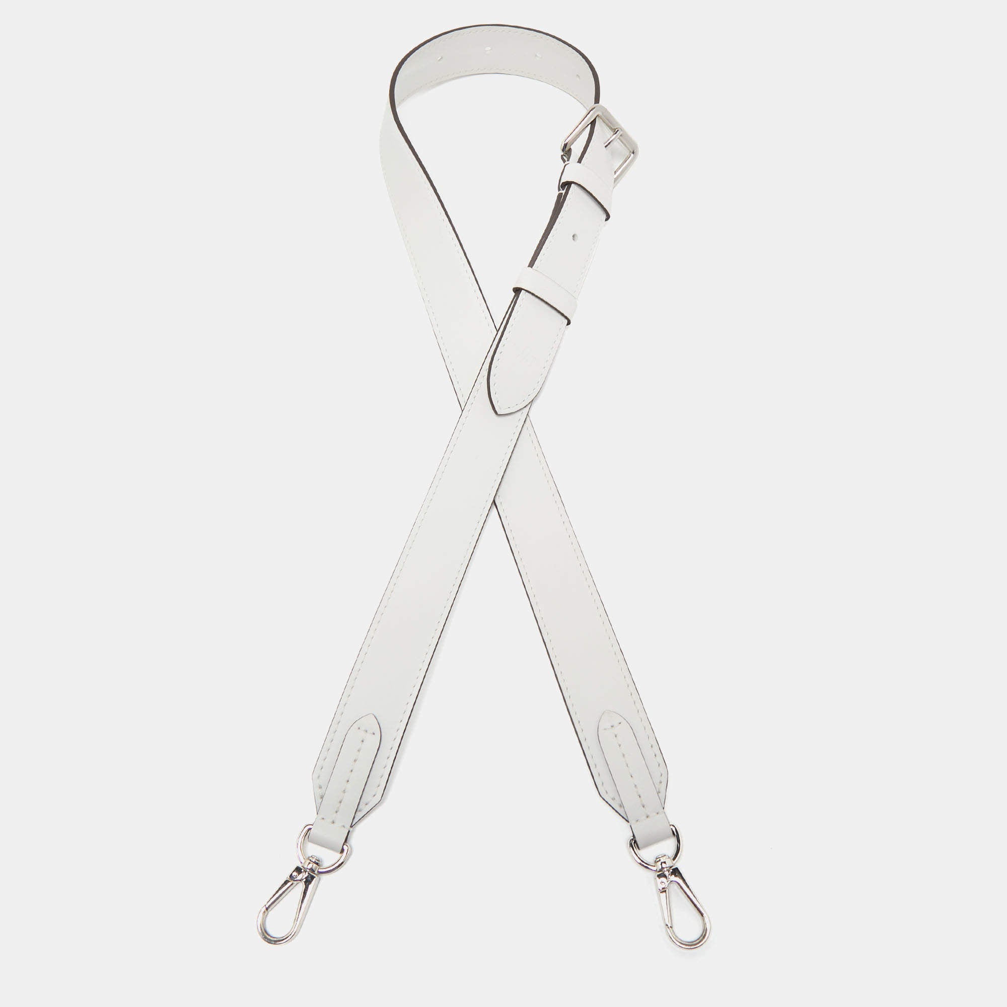 Louis Vuitton Light Blue Adjustable Leather Shoulder Strap 